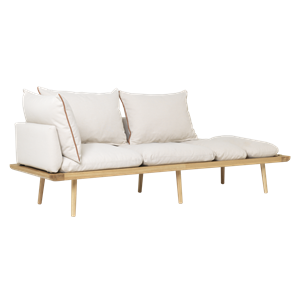 Umage Lounge Around 3-Seater Sofa Oak/White Sands