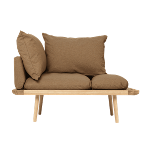 Umage Lounge Around 1½-Seater Sofa Oak/Sugar Brown