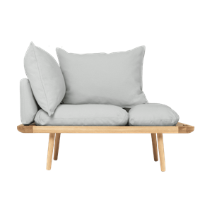 Umage Lounge Around 1½-Seater Sofa Oak/Sterling