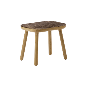 Umage Paff Side Table High Oak/Emperador