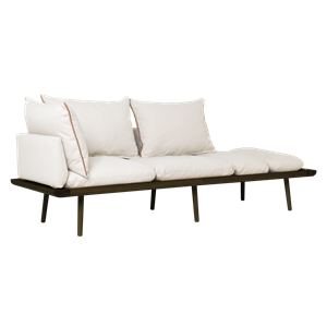 Umage Lounge Around 3-Seater Sofa Dark Oak/White Sands
