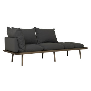 Umage Lounge Around 3-Seater Sofa Dark Oak/Shadow