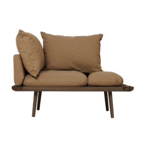 Umage Lounge Around 1½-Seater Sofa Dark Oak/Sugar Brown