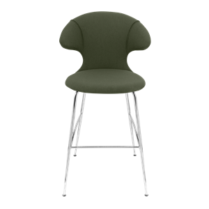 Umage Time Flies Bar Stool Racing Green/ Chrome