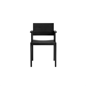 Vaarnii 016 Maasto Dining Chair With Armrests Black