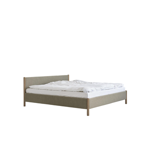 Rye Sleep Veng Bed Frame 160x210 Re-Wool 218/Soap-treated Oak