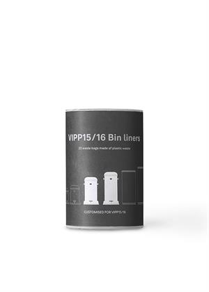 Vipp Bin Garbage Bags For Vipp15/16 8 Rolls Recycled