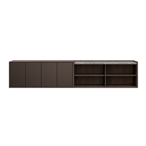 Vipp 675 H6 Cabinet Dark Oak/Marble