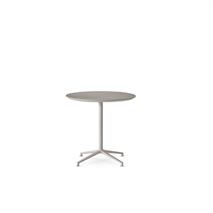 Vipp 717 Open-Air Café Table Light Gray/ Aluminum