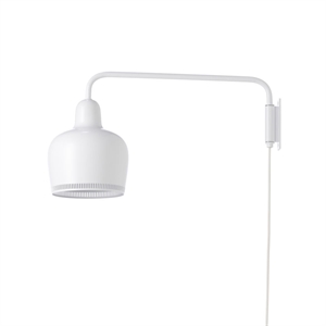 artek A330S Golden Bell Wall Lamp White