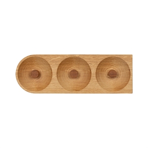 We Do Wood Solid 3 Coat Rack Oak