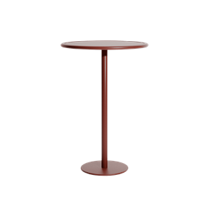 Petite Friture WEEK-END High Café Table Ø70 Maroon