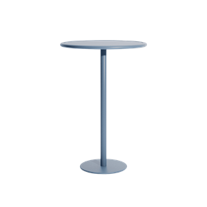 Petite Friture WEEK-END High Café Table Ø70 Blue Pigeon