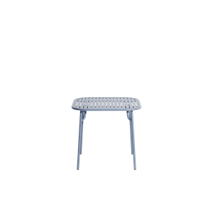 Petite Friture WEEK-END Square Table 85X85 Blue Pigeon