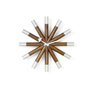 Vitra Wheel Clock Clock Walnut/ Aluminum