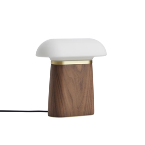 Woud Nova Table Lamp Walnut/ Opal